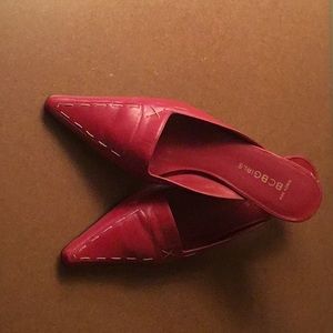 RED BCBGirls mules
